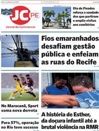 Capa do jornal Jornal do Commercio 02/11/2025