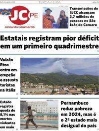 Capa do jornal Jornal do Commercio 03/06/2025