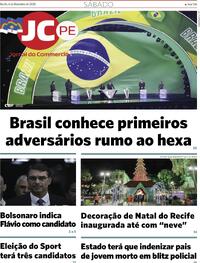 Capa do jornal Jornal do Commercio 06/12/2025