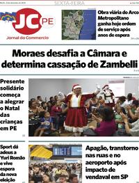 Capa do jornal Jornal do Commercio 12/12/2025