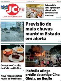 Capa do jornal Jornal do Commercio 17/05/2025