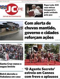 Capa Jornal do Commercio 19/05/2025