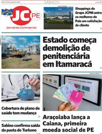 Capa do jornal Jornal do Commercio 20/09/2025