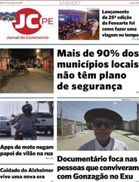 Capa do jornal Jornal do Commercio 21/06/2025
