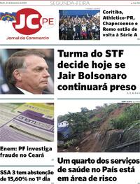 Capa do jornal Jornal do Commercio 24/11/2025