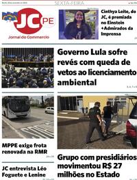 Capa do jornal Jornal do Commercio 28/11/2025