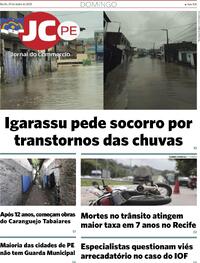 Capa do jornal Jornal do Commercio 29/06/2025