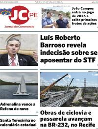 Capa do jornal Jornal do Commercio 29/09/2025