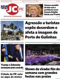 Capa do jornal Jornal do Commercio 29/12/2025