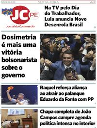 Capa Jornal do Commercio 01/05/2026