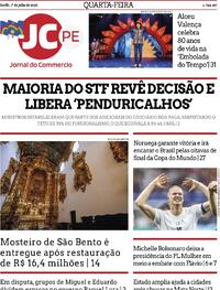 Capa Jornal do Commercio