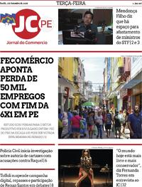 Capa Jornal do Commercio