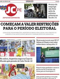 Capa Jornal do Commercio 04/07/2026