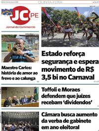 Capa do jornal Jornal do Commercio 05/02/2026
