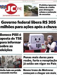 Capa Jornal do Commercio 05/05/2026