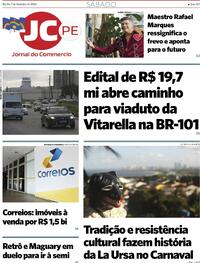 Capa do jornal Jornal do Commercio 07/02/2026