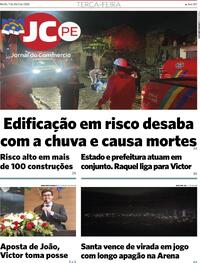Capa do jornal Jornal do Commercio 07/04/2026