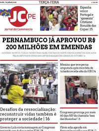 Capa Jornal do Commercio 07/07/2026