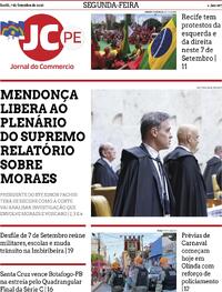 Capa Jornal do Commercio