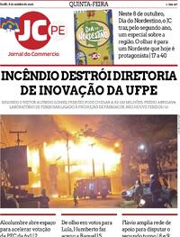 Capa Jornal do Commercio