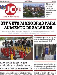 Capa Jornal do Commercio 09/05/2026