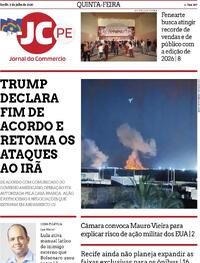 Capa Jornal do Commercio 09/07/2026