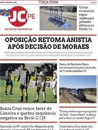 Capa Jornal do Commercio 12/05/2026