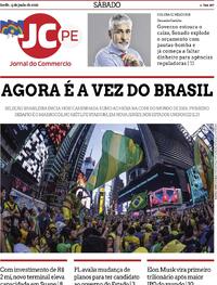 Capa Jornal do Commercio
