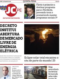 Capa Jornal do Commercio 13/08/2026