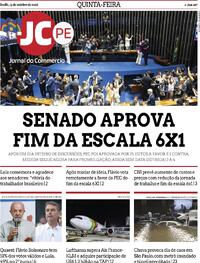 Capa Jornal do Commercio