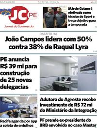 Capa do jornal Jornal do Commercio 17/04/2026