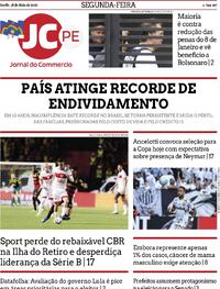 Capa Jornal do Commercio 18/05/2026
