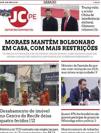 Capa Jornal do Commercio
