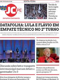 Capa Jornal do Commercio