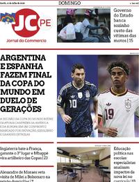 Capa Jornal do Commercio 19/07/2026