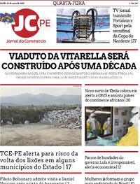 Capa Jornal do Commercio 20/05/2026