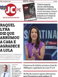 Capa Jornal do Commercio 21/08/2026