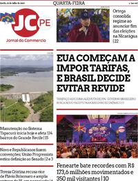 Capa Jornal do Commercio 22/07/2026