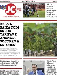 Capa Jornal do Commercio 23/07/2026