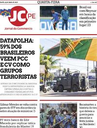 Capa Jornal do Commercio
