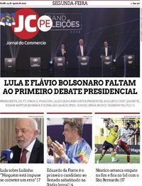 Capa Jornal do Commercio
