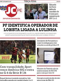 Capa Jornal do Commercio