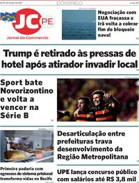 Capa do jornal Jornal do Commercio 26/04/2026