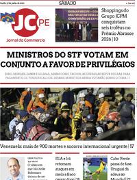 Capa Jornal do Commercio 27/06/2026