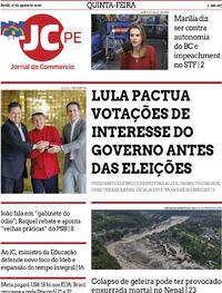 Capa Jornal do Commercio 27/08/2026