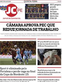 Capa Jornal do Commercio 28/05/2026
