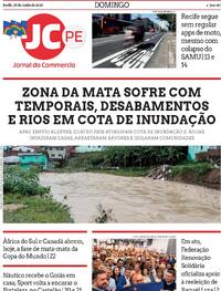 Capa Jornal do Commercio 28/06/2026