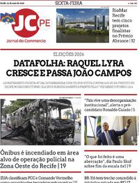 Capa Jornal do Commercio 29/05/2026
