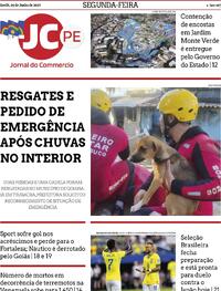 Capa Jornal do Commercio 29/06/2026