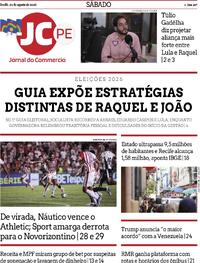 Capa Jornal do Commercio 29/08/2026